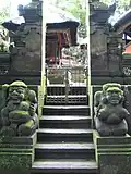 Ingang van de Dalem Agung Padantegal-tempel