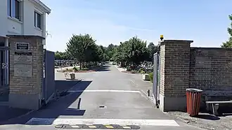 Toegang tot de begraafplaats