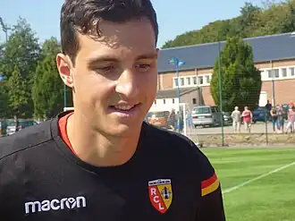 Radovanović met Lens in 2018