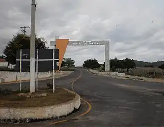 Toegang tot Riacho de Santana