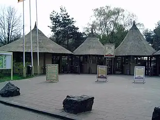 Hoofdingang Safaripark Beekse Bergen