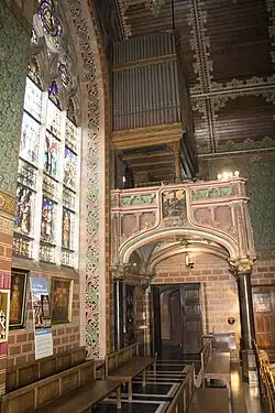 Inkom Heilig Bloedkapel en orgel