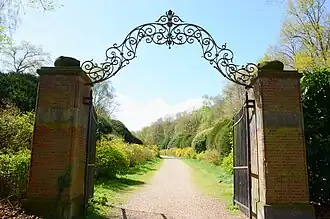 Toegangspoort vanuit Heveadorp