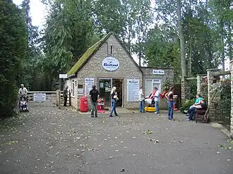 Ingang Birdland Park and Gardens