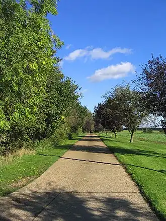 Toegang tot Fingrith Hall, Essex