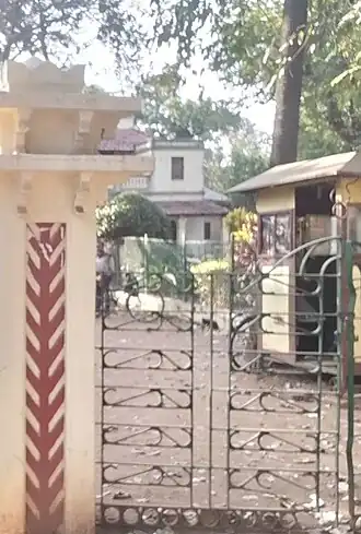 Toegangshek tot Santiniketan in Bolpur, Birbhum