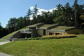 De ingang van de dierentuin