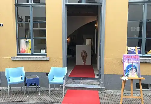 Entree Galerie de Puddingfabriek te Venlo