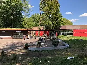 Entree van het Nederlands Openluchtmuseum