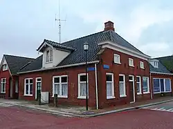 Het hoekpand waarin vroeger schipperscafé Otter was gevestigd