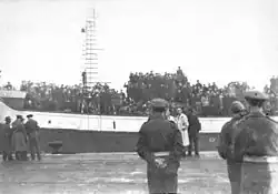 De Enzo Sereni in de haven van Haifa