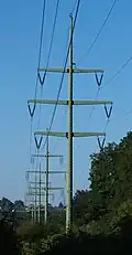 Tonmasten, Duitsland, 110kV