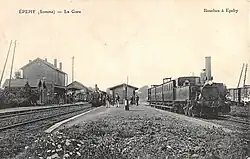 Station Epéhy in 1910