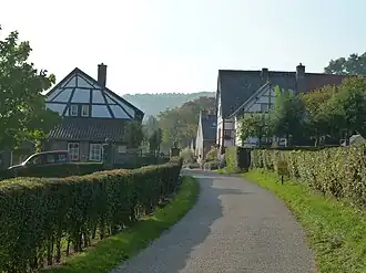 Zicht op het gehucht Diependal