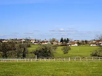 Uitzicht op Épenouse