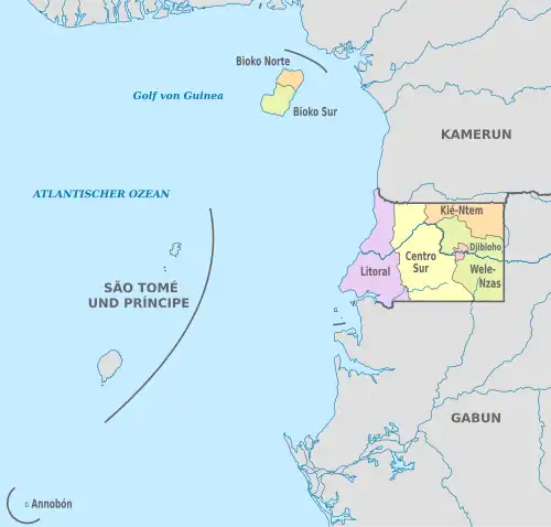 Provincies van Equatoriaal-Guinea