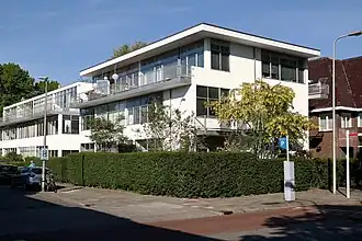 Tweede woonblok dat deels aan de Erasmuslaan en deels aan de Prins Hendriklaan ligt (2020)