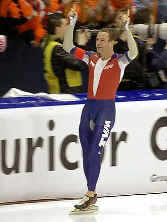 Wennemars tijdens WK Allround 2007