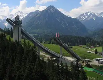 Springschansen te Oberstdorf