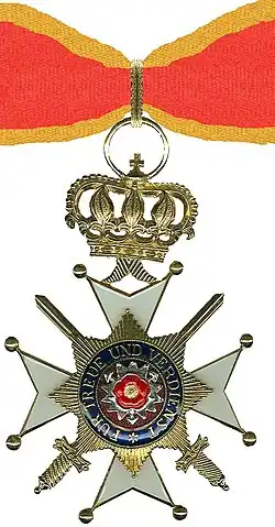 Erekruis zoals dat aan staatshoofden werd verleend