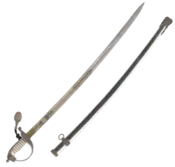 Eresabel met schede van H. Colijn