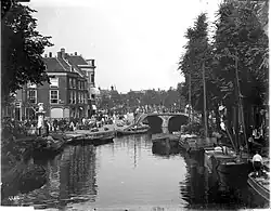 Vismarkt te Leiden, 19de eeuw