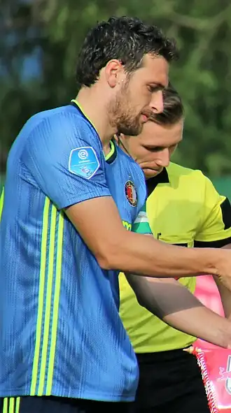 Botteghin in 2019 met Feyenoord