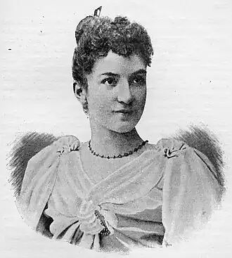 Erika Wedekind, ca. 1895.