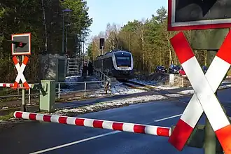 Heidesprinter in station Soltau (Han) Nord (2014)