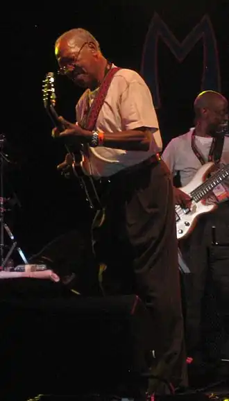Ernest Ranglin in 2008.