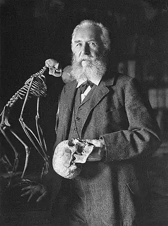Ernst Haeckel gefotografeerd door Nicola Perscheid in 1904