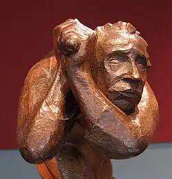 Der Rächer (1922) Ernst Barlach, Hamburg