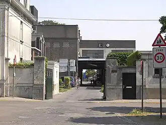 Ingang van de brouwerij