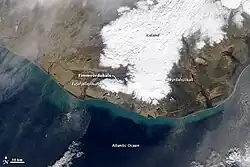 NASA-gebiedsfoto van 26 maart 2010