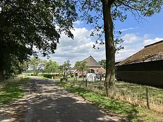 De boerderij Klein Hazelberg