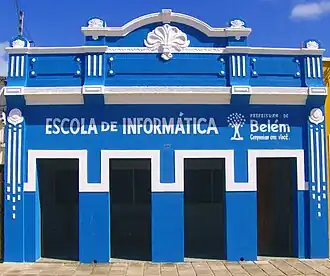 De school Escola de Informática in Belém