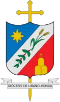 Wapen van het bisdom Líbano-Honda