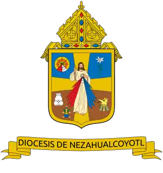 Wapen van het bisdom Netzahualcóyotl