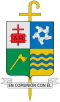 Wapen van het bisdom Granada en Colombia