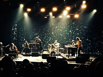 Esmerine op het podium