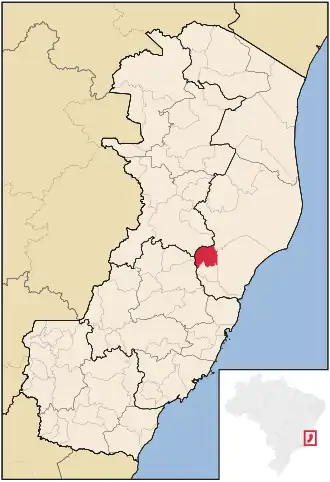 Kaart van João Neiva