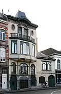 Herenhuis in art nouveau