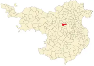 Kaart van Esponellà