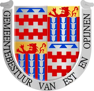 wapen van Est en Opijnen