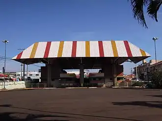 Busstation in Bastos