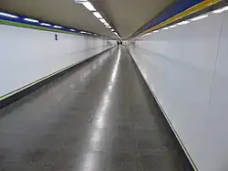 Voetgangerstunnel tussen Acacias en Embajadores