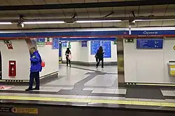 Dwarsgang tussen lijn 2 en de Ramal