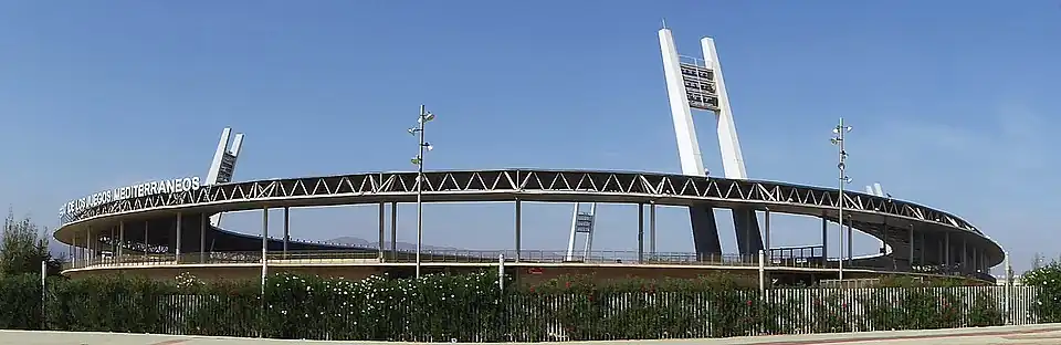 Panorama Estadio de los Juegos Mediterráneos