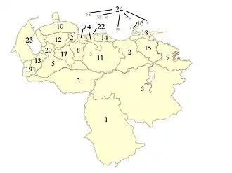 Staten van Venezuela