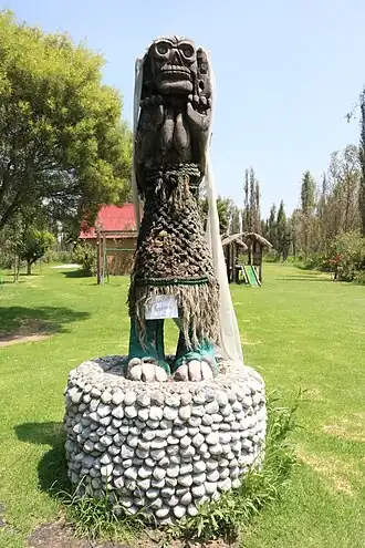 Beeld van La Llorona, Isla de La Llorona, Xochimilco